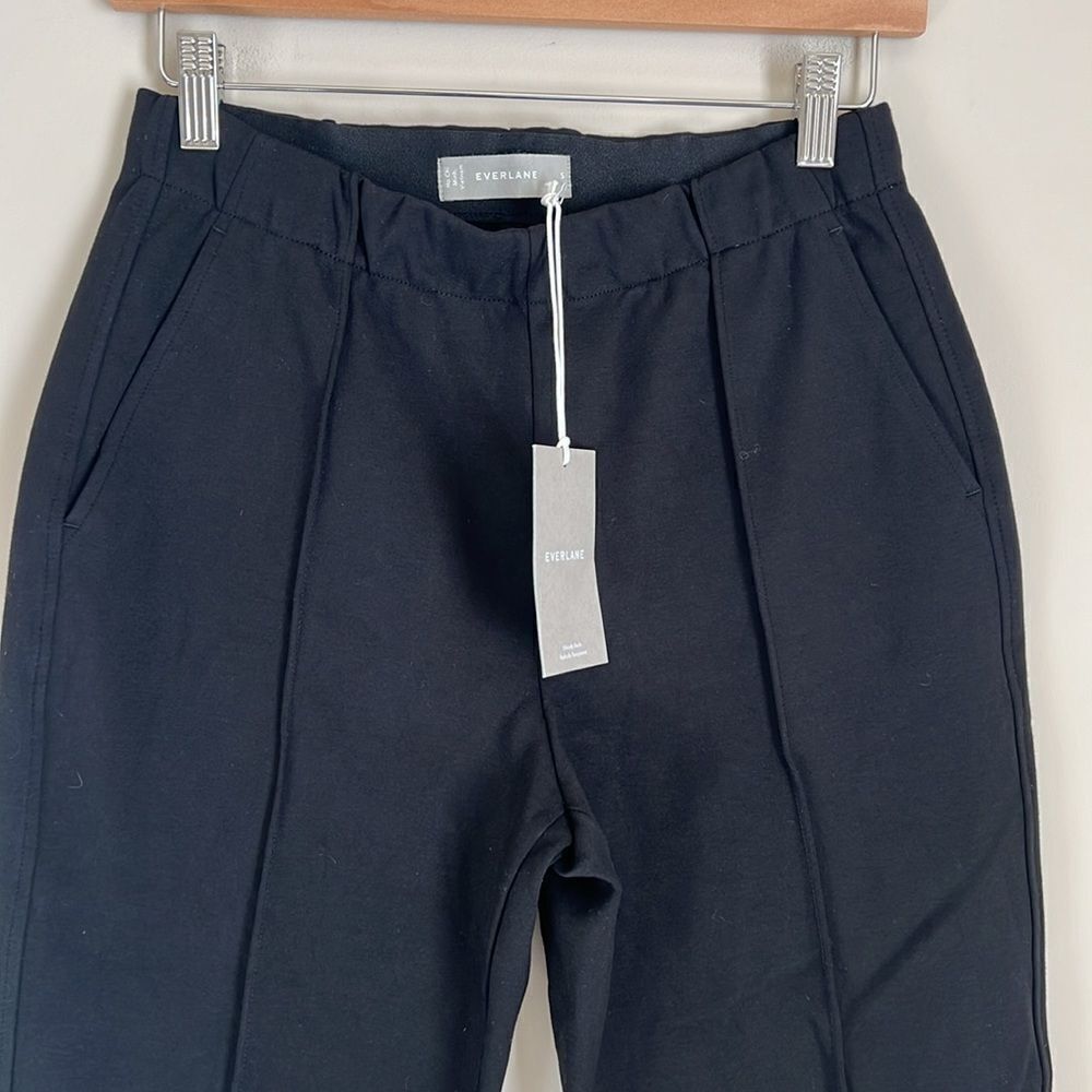 Everlane The Dream Black Pants Trousers Pull On Black size XS - Picture 8 of 14